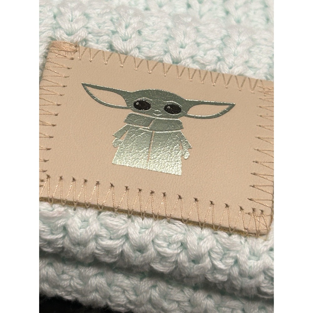 Love Your Melon Baby Yoda Grogu Mint Green Adult Beanie With Pom Disney Star War